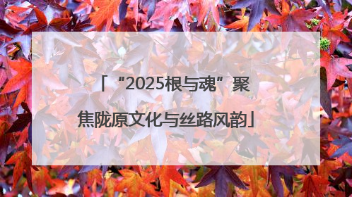“2025根与魂”聚焦陇原文化与丝路风韵